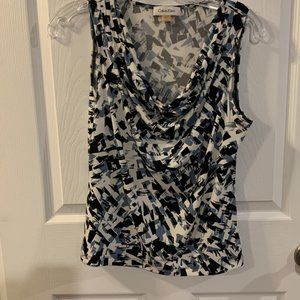 Calvin Klein - Petite Medium Sleeveless Dress Shirt